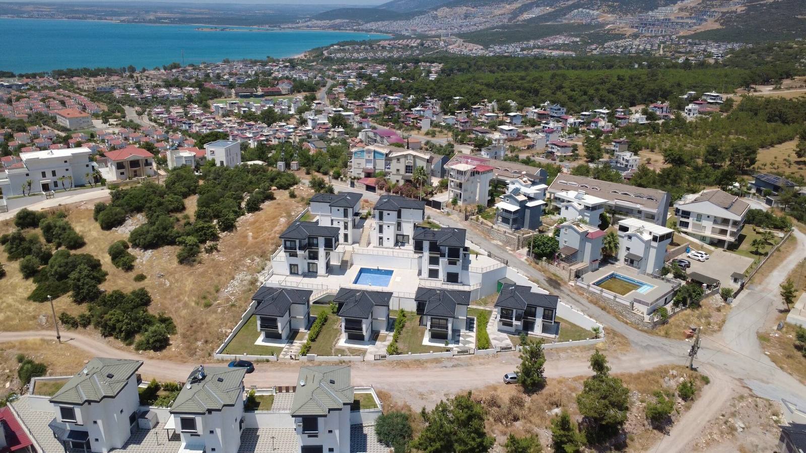 Göktepe Park Villas — вид с воздуха