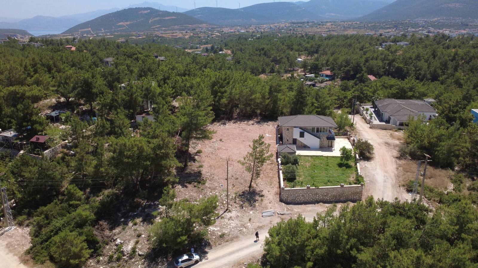 Seyrantepe 882/11 — участок 600 м² с утверждённым зонированием в Дидиме